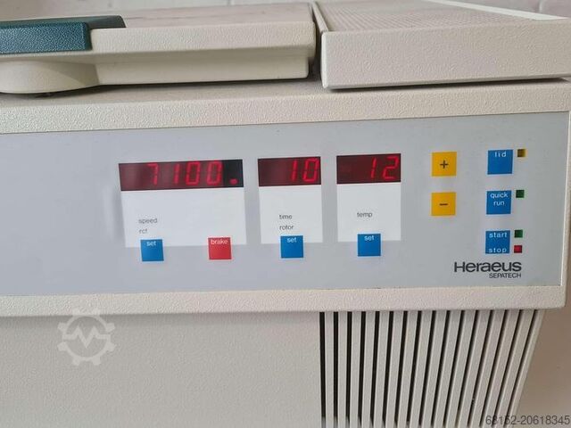 Hereaus Sepatech Biofuge 15R Refrigerated Centrifuge Hereaus Biofuge 15R