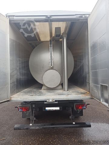 Tipper semitrailer BENALU Optiliner Twin-Liner 68 m³  Kombi fest/flüssig