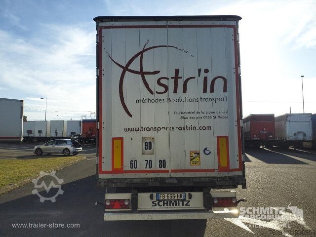 Auflieger mit Pritsche & Plane Schmitz Cargobull Semitrailer Curtainsider Standard