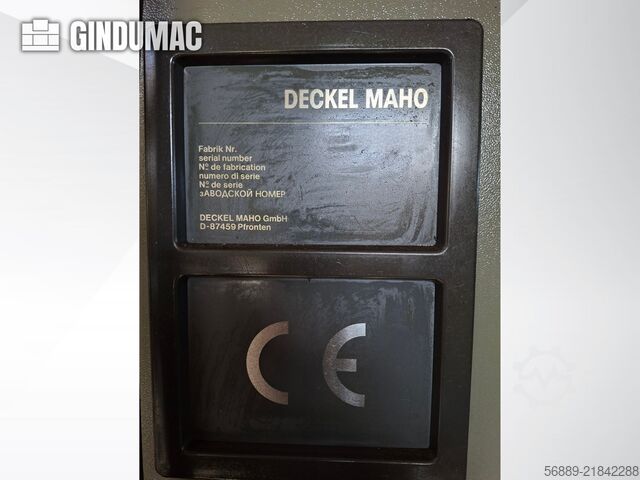 DECKEL MAHO DMU 60T DECKEL MAHO DMU 60T