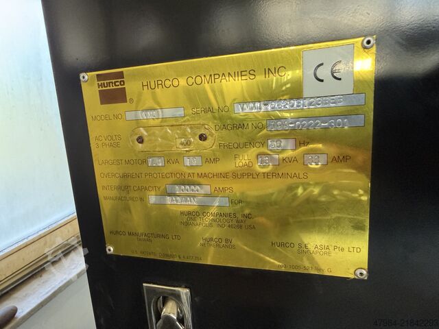 CNC vertical machining center HURCO VMX 1