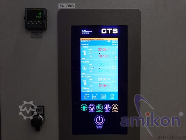 Complete vibration test system LDS V895 Shaker + SPA Verstärker CTS Klimakammer -70/+180°C