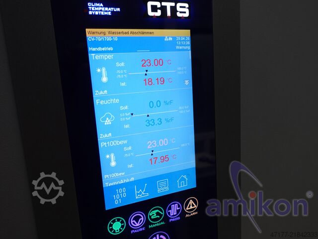 Complete vibration test system LDS V895 Shaker + SPA Verstärker CTS Klimakammer -70/+180°C