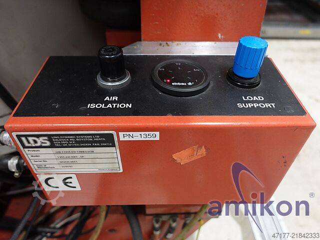 Complete vibration test system LDS V895 Shaker + SPA Verstärker CTS Klimakammer -70/+180°C