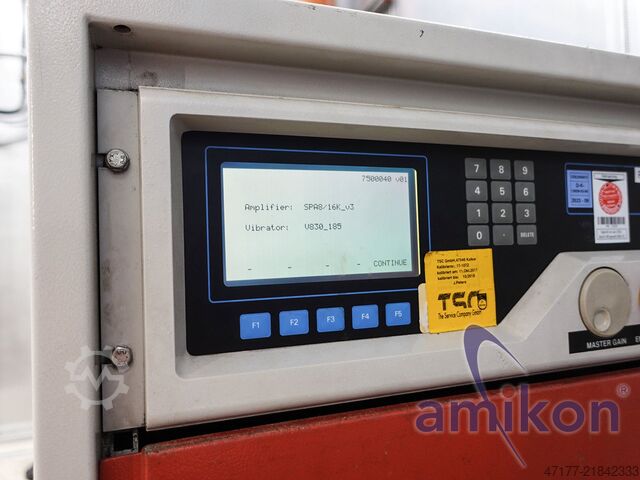 Complete vibration test system LDS V895 Shaker + SPA Verstärker CTS Klimakammer -70/+180°C
