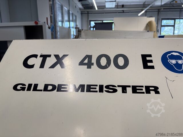 CNC lathe GILDEMEISTER CTX 400 E