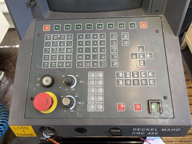 Vertical machining center DECKEL MAHO MH 600 B