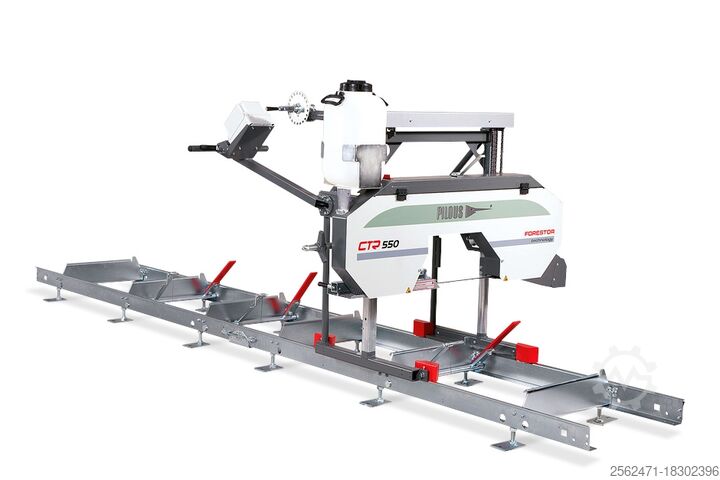 Log band saw CTR520 demonstration machine Pilous CTR520