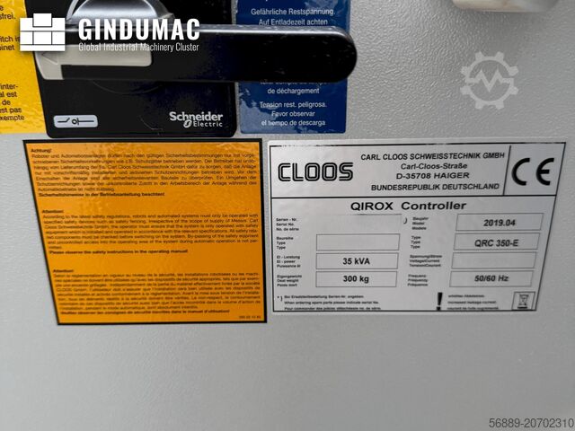 Schweißroboter CLOOS QIROX QRC 350-E