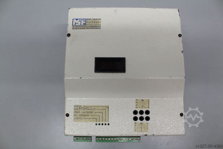 Frequency converter 1.5 kW MSF Technik VECON 1500