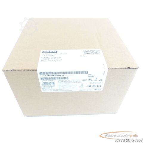 Component Siemens 6GK5206-2BS00-2AC2 Switch Modul SN VPP6491519