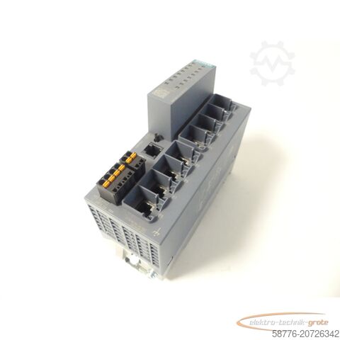 Component Siemens 6GK5208-0BA00-2FC2 Industrial Ethernet Switch SN: SVPM6196454 - ungbr. -