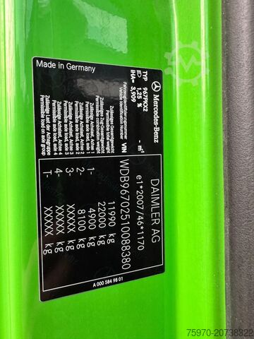 Kühl-/Tiefkühltransport Mercedes-Benz Atego 1223 2016 THERMO KING / LAADKLEP