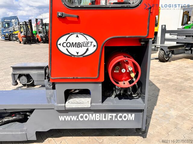 4-way forklift truck Combilift C4000 / GAS / TRIPLEX / 9300MM /LIKE NEW