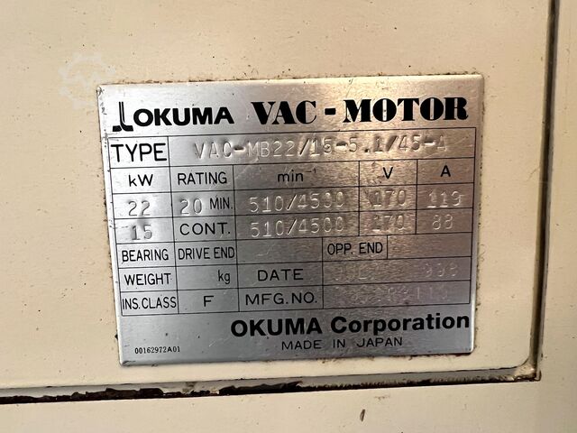 CNC-Drehmaschine Okuma LU 15