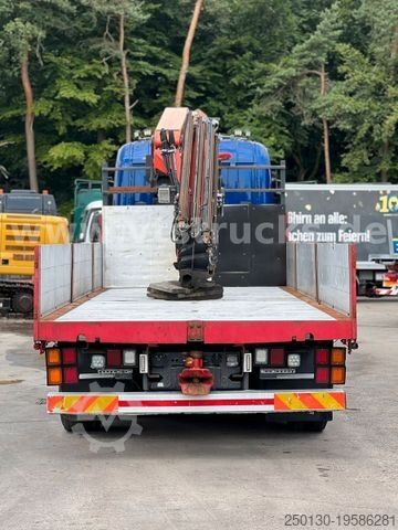 Flatbed truck SCANIA R620 V8 8x4 Lenk/Lift,Pritsche Palfinger PK29002