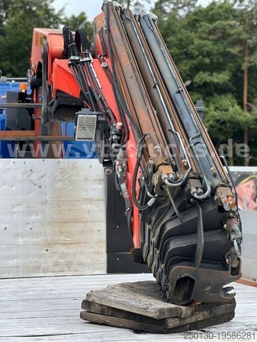 Flatbed truck SCANIA R620 V8 8x4 Lenk/Lift,Pritsche Palfinger PK29002