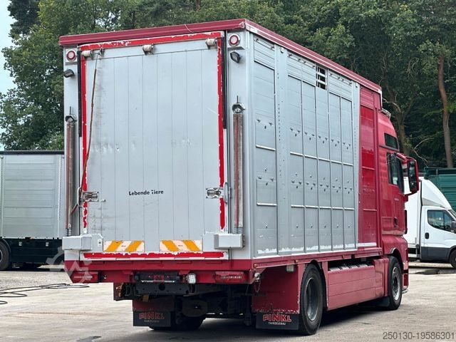 Cattle truck MAN TGX 18.580 4x2 3.Stock FINKL Viehtransporter