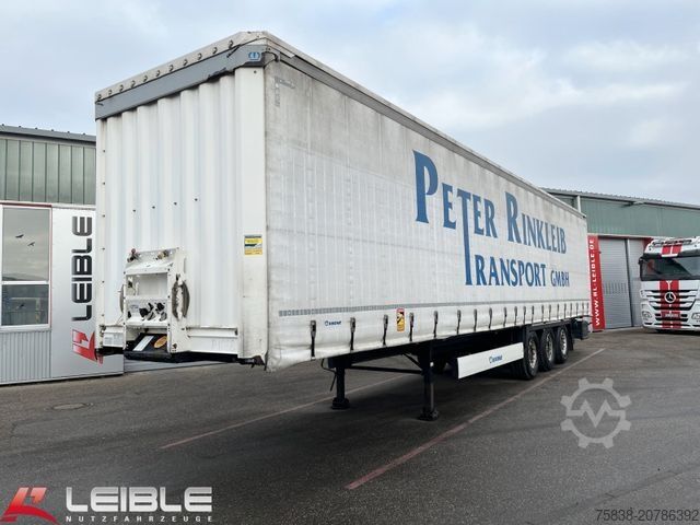 Open semitrailer with tarp KRONE SD*Tautliner*Liftachse*Code XL*SAF*Liftachse*