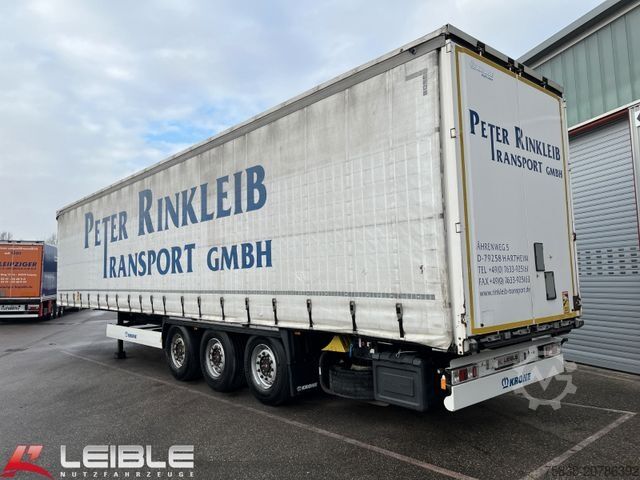 Open semitrailer with tarp KRONE SD*Tautliner*Liftachse*Code XL*SAF*Liftachse*