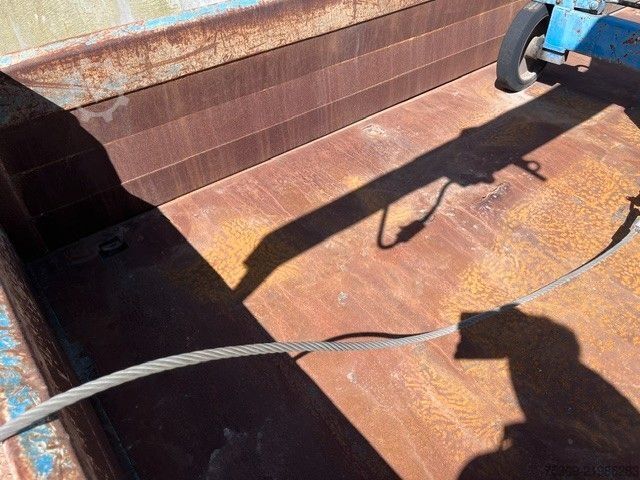 Three-way tipper trailer MEILLER Meiller Kipper Aufbau Länge 4,70 m