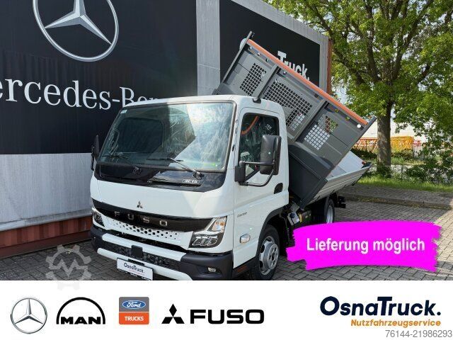 Transporter mit Kipper MITSUBISHI 3C15 AMT Dreiseitenkipper Automat,Klima,AHK 3,5t