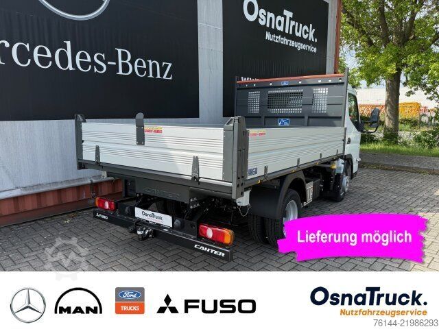 Transporter mit Kipper MITSUBISHI 3C15 AMT Dreiseitenkipper Automat,Klima,AHK 3,5t