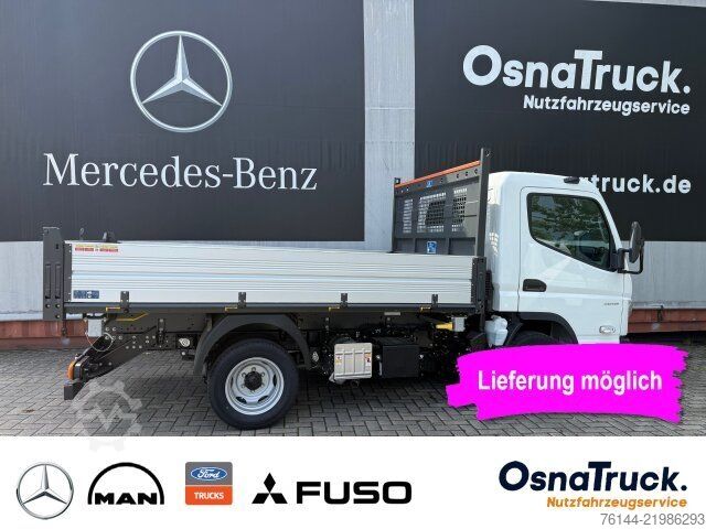 Transporter mit Kipper MITSUBISHI 3C15 AMT Dreiseitenkipper Automat,Klima,AHK 3,5t
