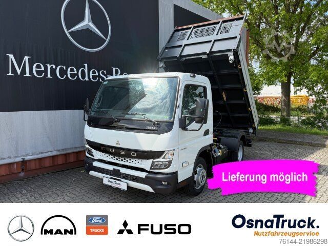 Transporter mit Kipper FUSO 3C15 AMT Dreiseitenkipper Automat,Klima,AHK 3,5t