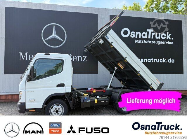 Transporter mit Kipper FUSO 3C15 AMT Dreiseitenkipper Automat,Klima,AHK 3,5t