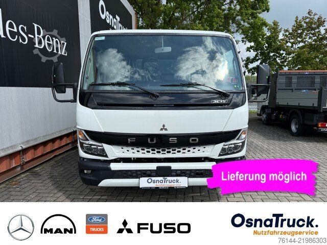 Transporter mit Kipper FUSO 3C15 Hinterkipper+Box Klima,AHK 3,5t,Diff.-Sp,