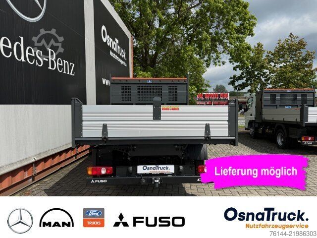 Transporter mit Kipper FUSO 3C15 Hinterkipper+Box Klima,AHK 3,5t,Diff.-Sp,