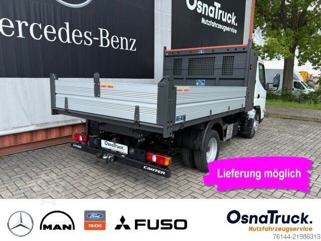 Transporter mit Kipper FUSO 3C15 Hinterkipper+Box Klima,AHK 3,5t,Diff.-Sp.