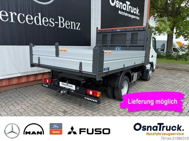 Transporter mit Kipper FUSO 3C15 Hinterkipper+Box Klima,AHK 3,5t,Diff.-Sp.
