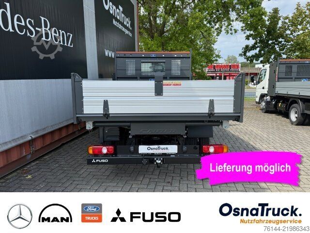 Transporter mit Kipper FUSO 3C15 AMT Dreiseitenkipper Automat,Klima,AHK 3,5t