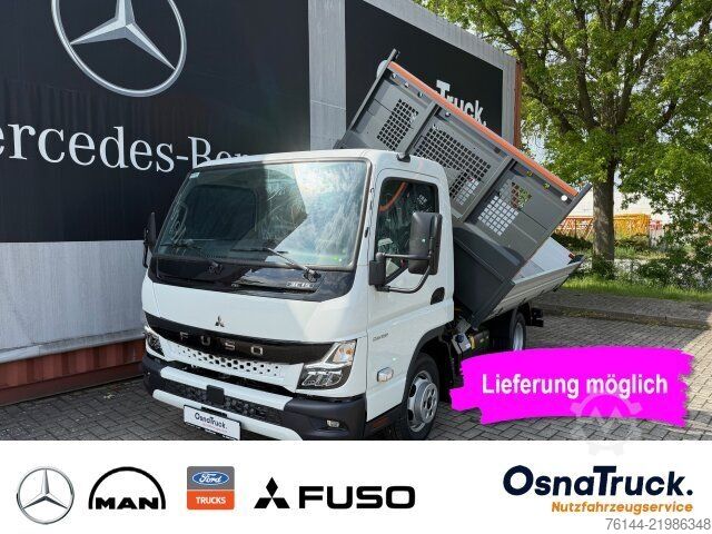 Transporter mit Kipper MITSUBISHI 3C15 AMT Dreiseitenkipper Automat,Klima,AHK 3,5t