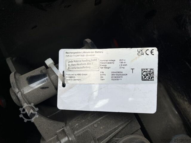 Electric Pallet Truck Linde T16