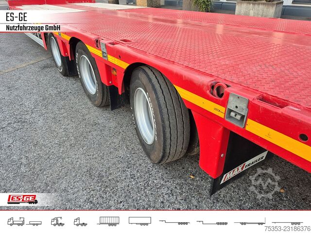 Low loader semitrailer FAYMONVILLE MAX Trailer MAX100 Semi-Tieflader