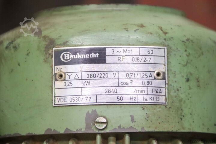 Buffing unit  270/250/H480 mm