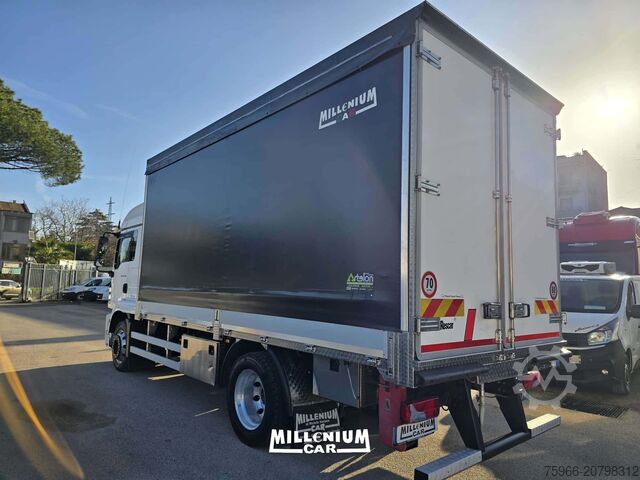 LKW mit Pritsche & Plane MAN TGM 18-340 CENTINATO 5,60 EURO 6