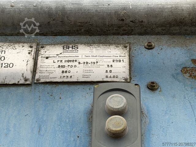 Mobile concrete mixing plant BHS 4500l/3m3