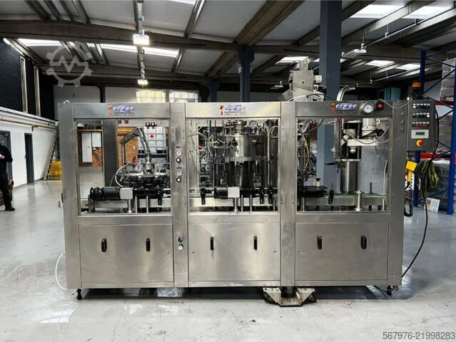Beverage production machine Cimec America AM/DPS 9/8/IC/IVA Rinser, Filler, Capper