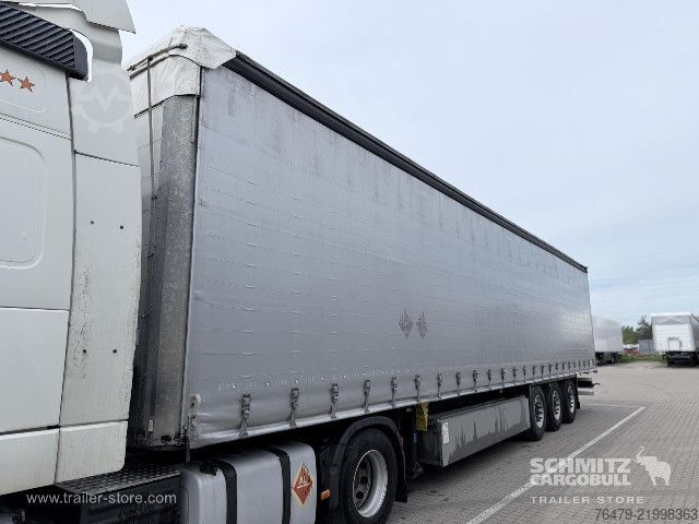 Auflieger mit Pritsche & Plane Schmitz Cargobull Curtainsider Standard