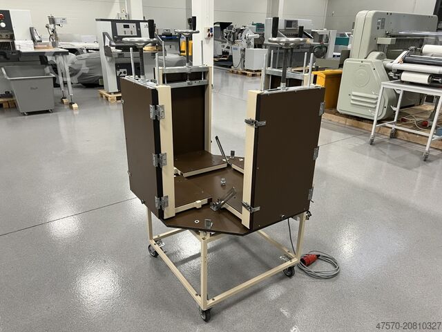 Buchbindereimaschine MURO 4 x 5000 A4/HAD 4-station bookbinding press for gluing