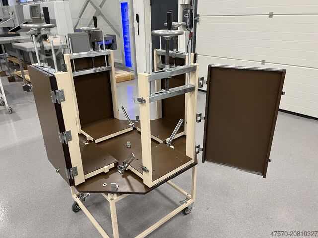 Buchbindereimaschine MURO 4 x 5000 A4/HAD 4-station bookbinding press for gluing