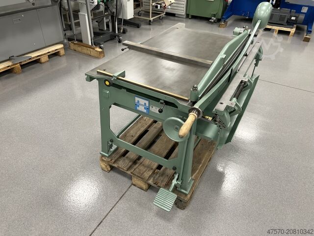 Buchbindereimaschine Karl Tranklein PS1200 Bookbinding Shears