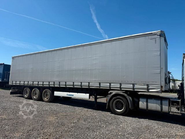 Open semitrailer with tarp KRONE Coil Liner Schiebeplane