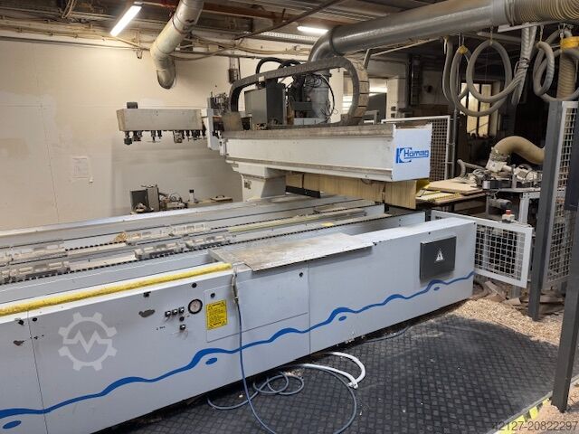Bearbeitungszentrum Travers- u Anleimung Homag Genius BAZ20/30/14/D