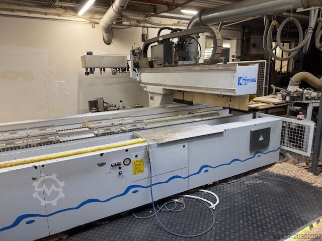 Bearbeitungszentrum Travers- u Anleimung Homag Genius BAZ20/30/14/D