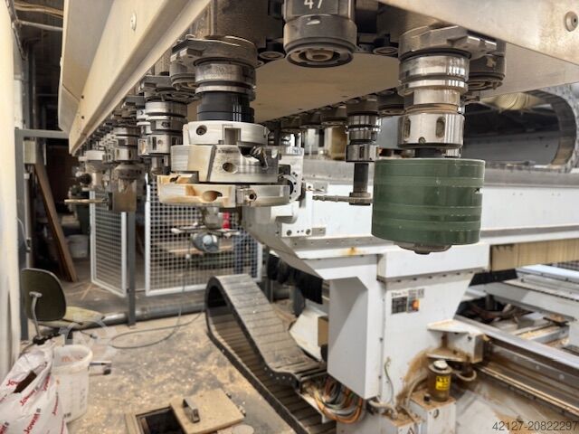 Bearbeitungszentrum Travers- u Anleimung Homag Genius BAZ20/30/14/D